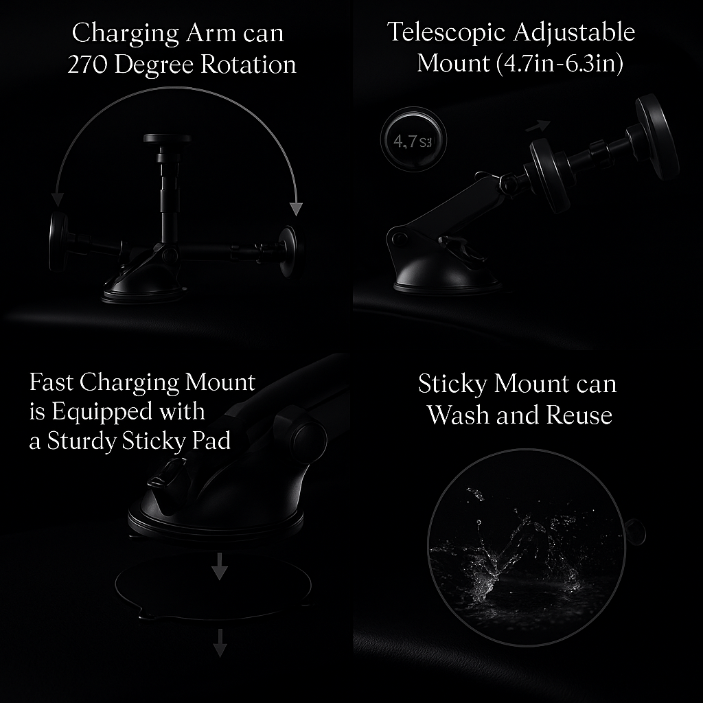 Exclusive MagSafe Fast-Charging Phone Mount