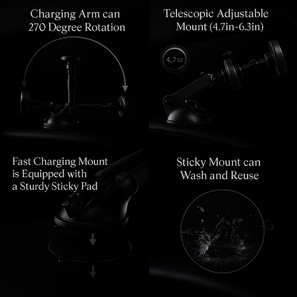 Exclusive MagSafe Fast-Charging Phone Mount